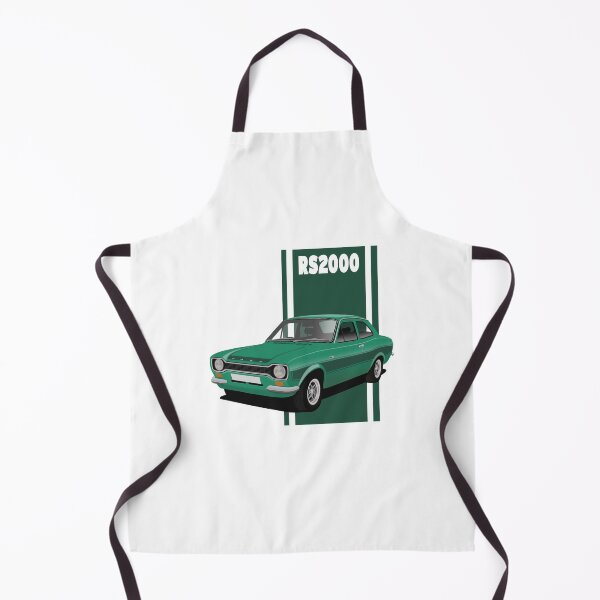 Item preview, Ford Escort Mk1 RS2000 Modena Green Art Illustration designed and sold by Hamilton illustrations.