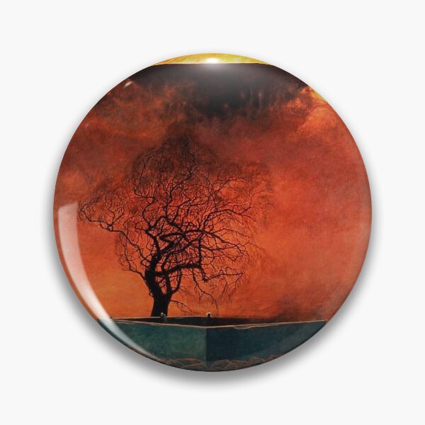 Item preview, Untitled (Steel Mill) by Zdzislaw Beksinski designed and sold by ReimagineStore.
