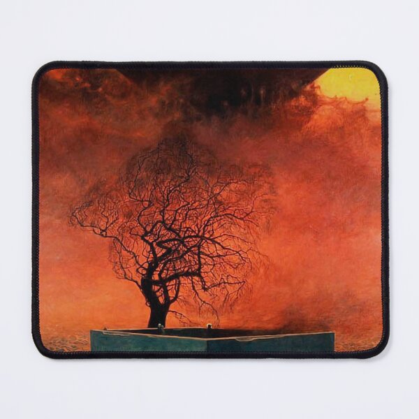 Item preview, Untitled (Steel Mill) by Zdzislaw Beksinski designed and sold by ReimagineStore.