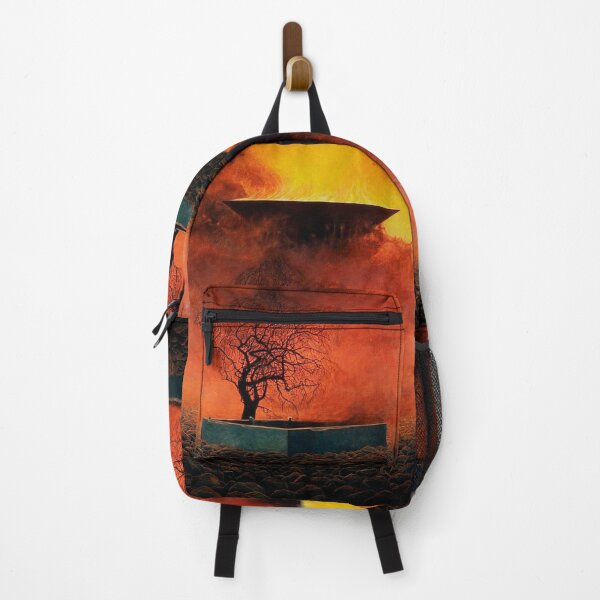 Item preview, Untitled (Steel Mill) by Zdzislaw Beksinski designed and sold by ReimagineStore.