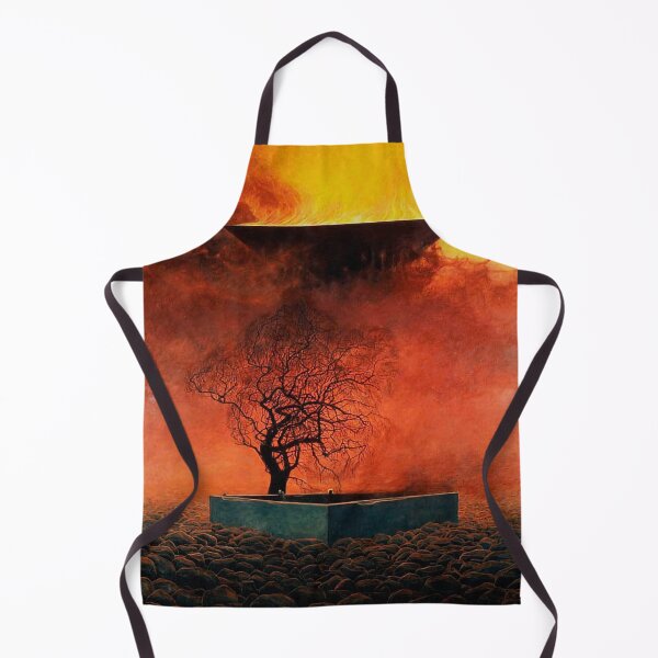 Item preview, Untitled (Steel Mill) by Zdzislaw Beksinski designed and sold by ReimagineStore.