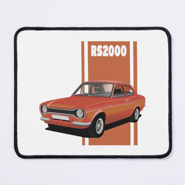 Item preview, Ford Escort Mk1 RS2000 Sebring Red Art Illustration designed and sold by Hamilton illustrations.