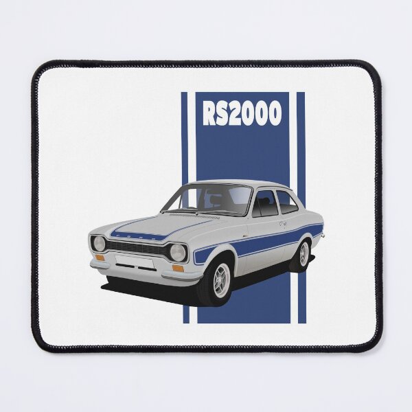 Item preview, Ford Escort Mk1 RS2000 Diamond White Art Illustration designed and sold by Hamilton illustrations.