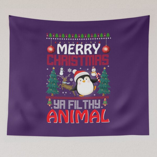 Item preview, Merry Christmas Ya Fill Thy Animal designed and sold by KSLabShop.
