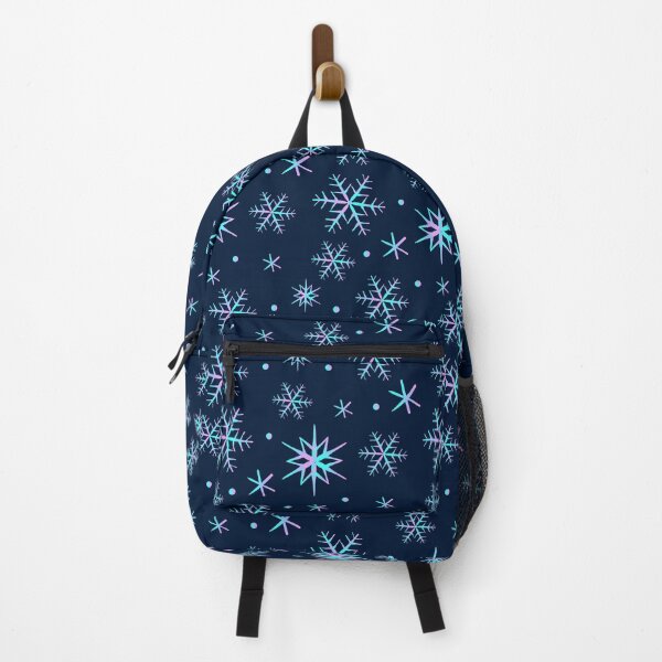 Item preview, Blue Starry Merry Christmas Snowflake Pattern designed and sold by risingrocket.