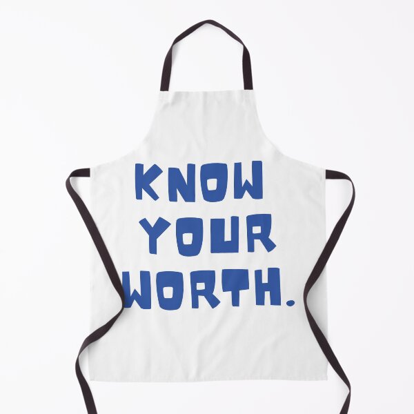 Item preview, Know your worth positive quote designed and sold by Coolclassy.