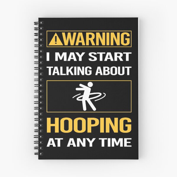 Item preview, Funny Warning Hooping Hoop Hooper designed and sold by FulviaContreras.