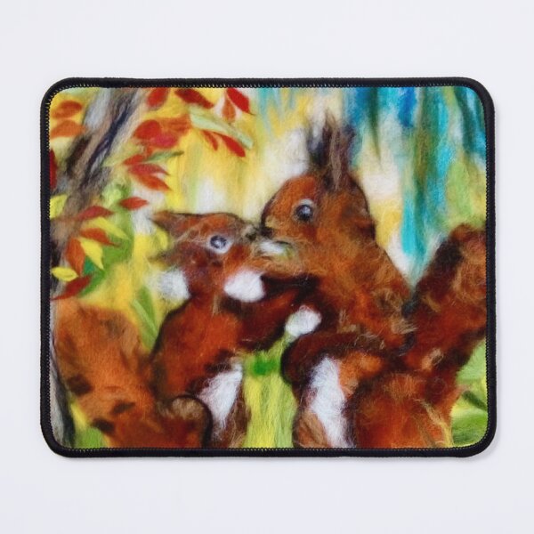 Item preview, baby squirrels and mom squirrels, squirrel, felting designed and sold by FLEURDELAINE04.