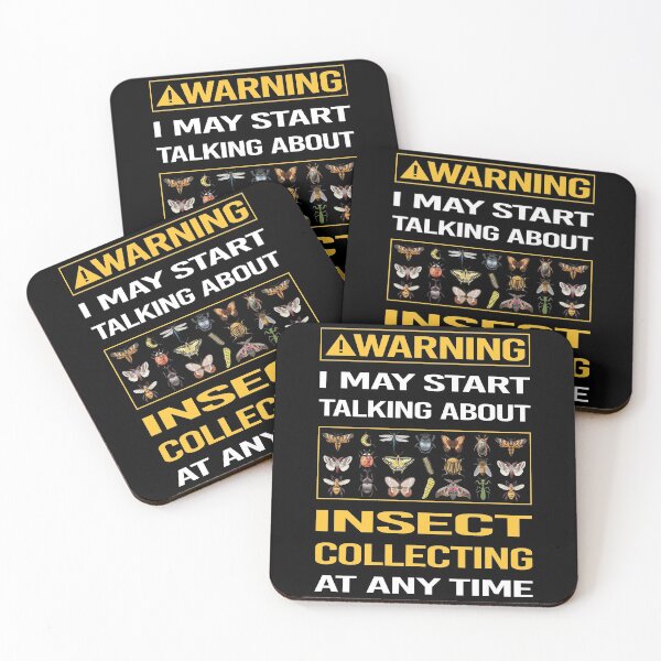 Item preview, Funny Warning Insect Collecting designed and sold by FulviaContreras.