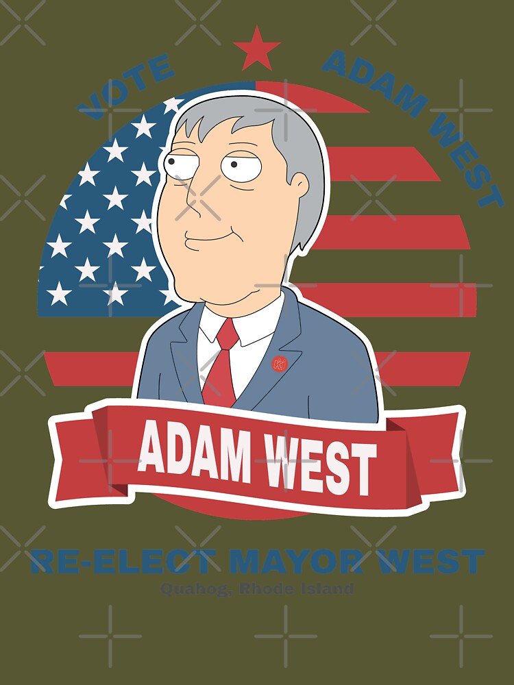 Family Guy Quahog Poster  Signed by Adam West – Adam West Official Website