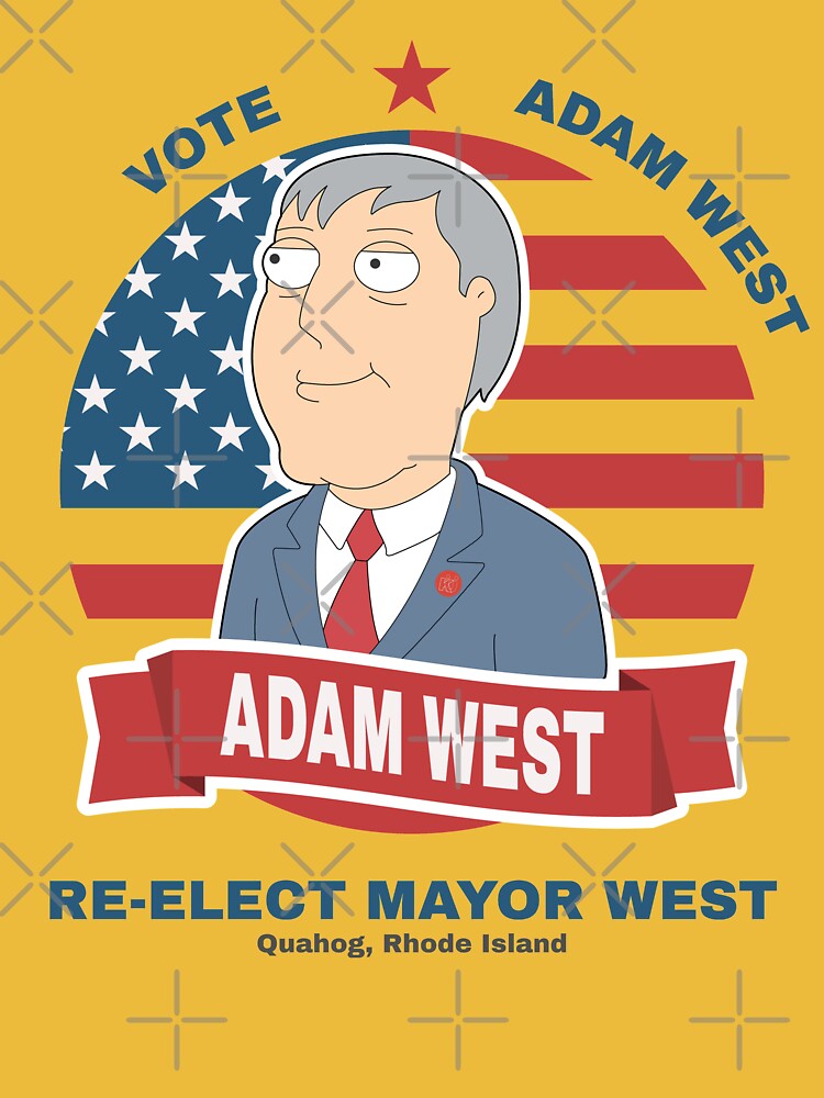 Family Guy Quahog Poster  Signed by Adam West – Adam West Official Website