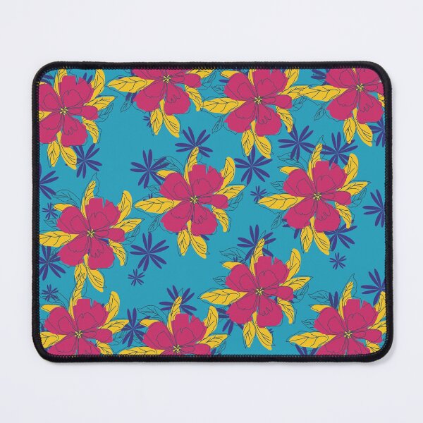 Item preview, Leaves nature pattern Festive flowers designed and sold by CoolArtByMboya.