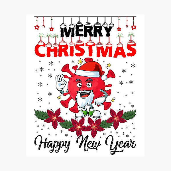 Item preview, Merry Christmas Happy New Year designed and sold by KSLabShop.
