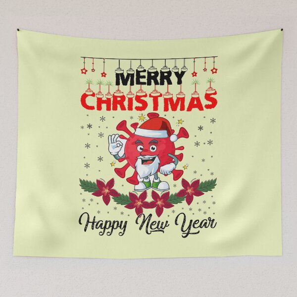 Item preview, Merry Christmas Happy New Year designed and sold by KSLabShop.