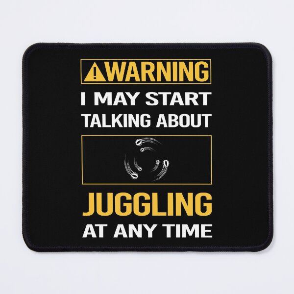 Item preview, Funny Warning Juggling Juggle Juggler designed and sold by FulviaContreras.