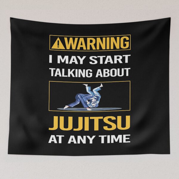 Item preview, Funny Warning Jujitsu Ju Jitsu Jiujitsu Jiu Jitsu BJJ designed and sold by FulviaContreras.