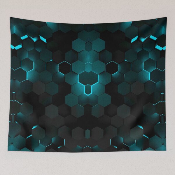 Item preview,    3d Hexagonal  Texture  designed and sold by Gothic Fantasy.
