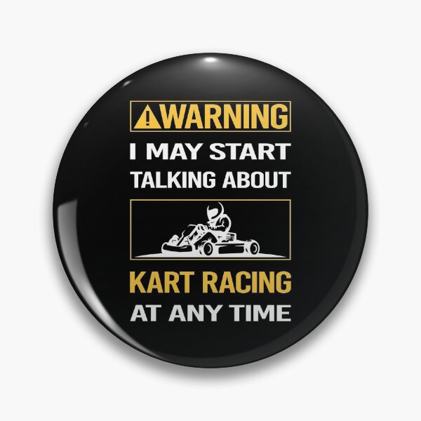 Item preview, Funny Warning Kart Racing designed and sold by FulviaContreras.