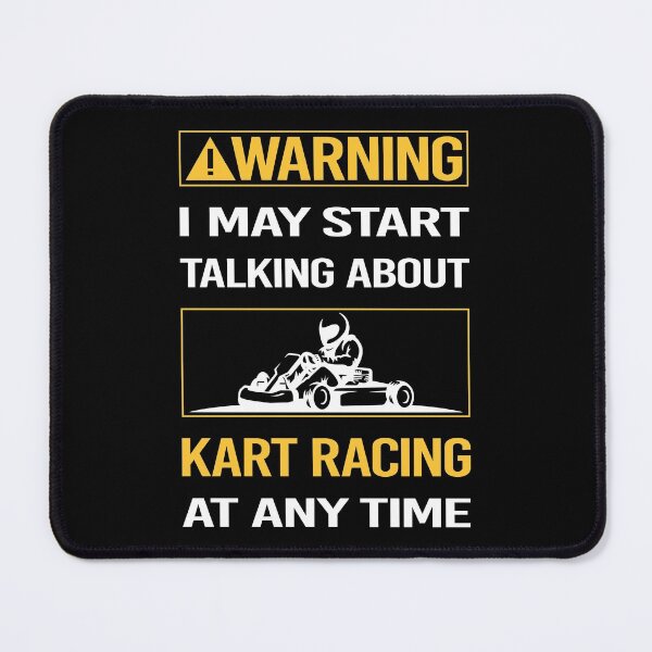 Item preview, Funny Warning Kart Racing designed and sold by FulviaContreras.