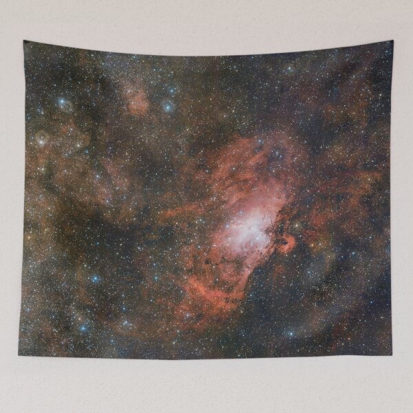 Item preview, Eagle Nebula (M16), Sharpless 2-54 (Sh2-54) and Omega Nebula (M17) - Three spectacular nebulae in the constellation of Serpens Cauda designed and sold by Raureif.