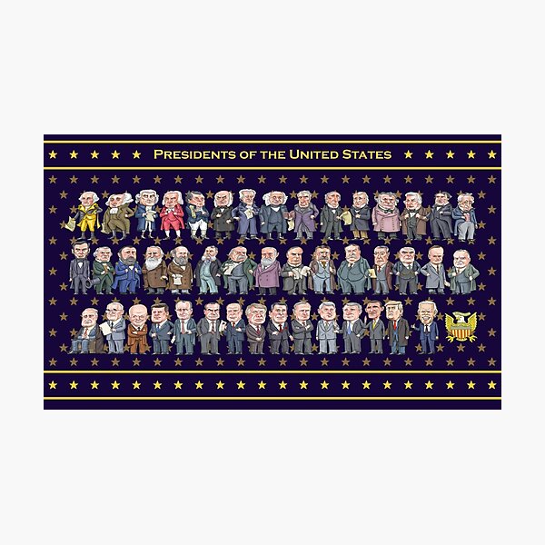Presidents of the United States Photographic Print