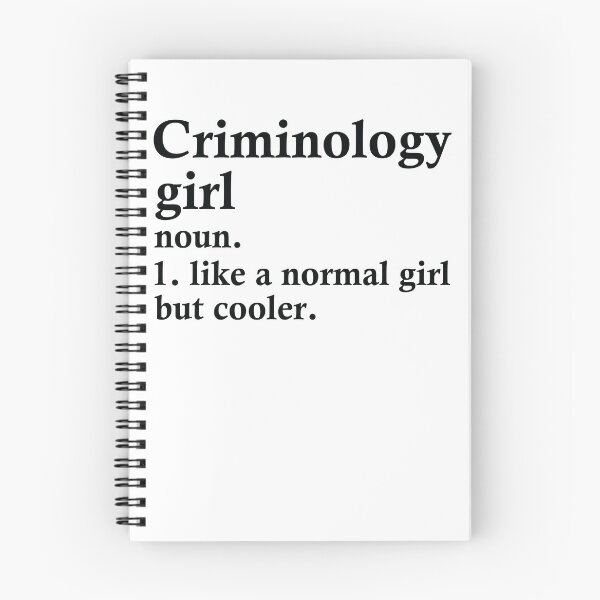 Item preview, Criminology Girl Funny Criminologist Definition designed and sold by woodesigner.