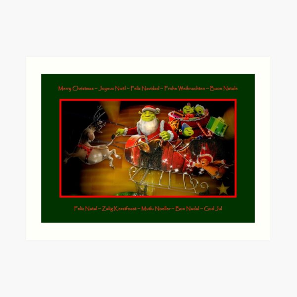Merry Christmas To All !!! Art Print