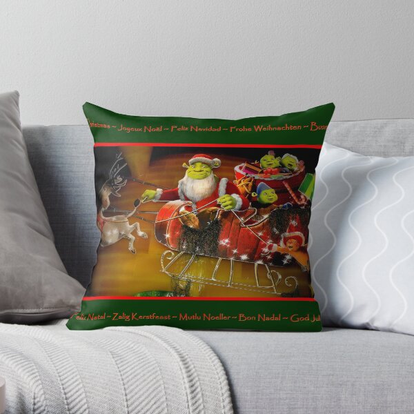 Merry Christmas To All !!! Throw Pillow