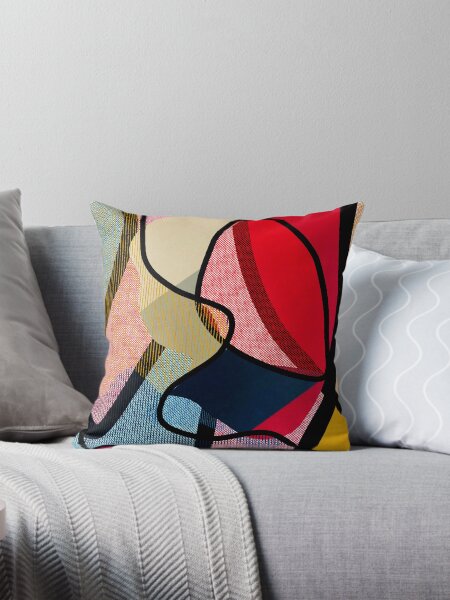 Primary Color Pillows Cushions for Sale Redbubble