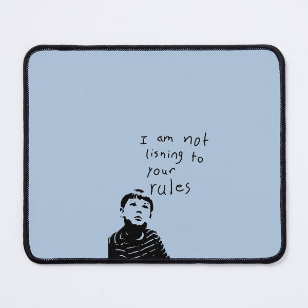 Item preview, King Curtis - I Am Not Lisning To Your Rules! Sticker designed and sold by AlexanderBercht.