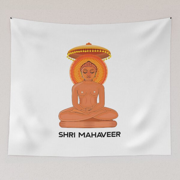 Item preview, Shri Mahaveer poster | Shri Mahaveer t-shirt  designed and sold by KARTICK DUTTA.