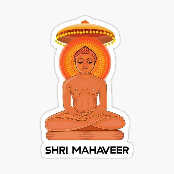 How to Draw Mahavir Swami // Jain Mahavir Jayanti Drawing - YouTube