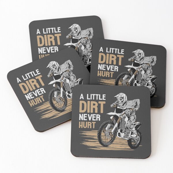 Item preview, A Little Dirt Never Hurt Dirt Biking Enduro Motocross  designed and sold by grinta2021.