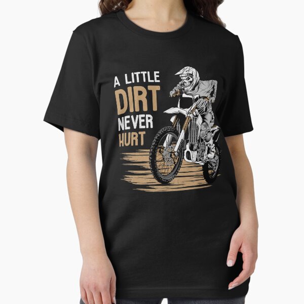 Item preview, A Little Dirt Never Hurt Dirt Biking Enduro Motocross  designed and sold by grinta2021.
