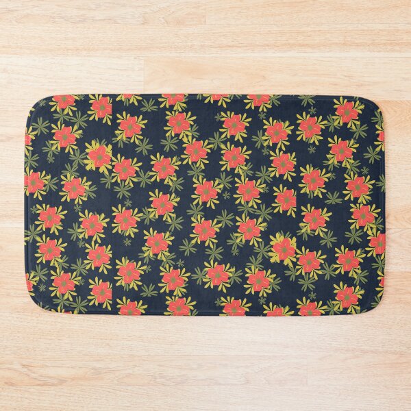 Item preview, Leaves nature pattern Festive flowers designed and sold by CoolArtByMboya.