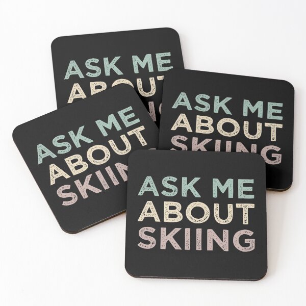 Item preview, Ask Me About Skiing designed and sold by medbdj.
