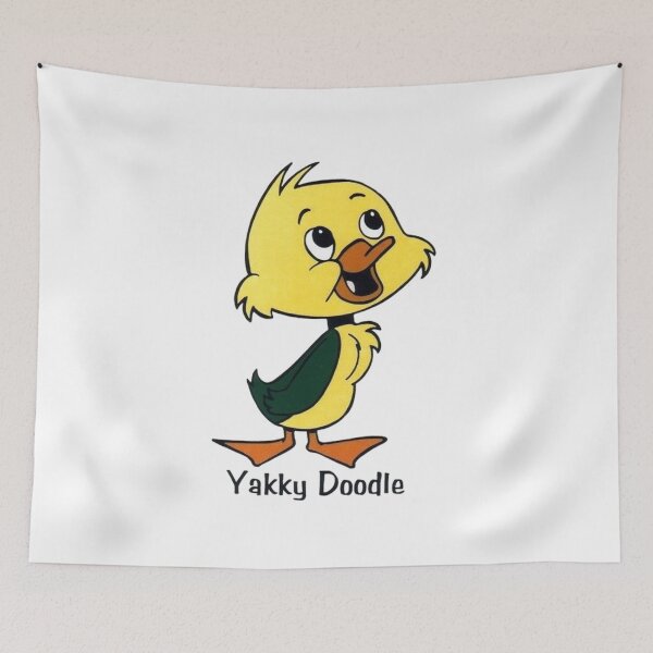 Item preview, Yakky Doodle Retro Vintage Cartoon designed and sold by K1Store.
