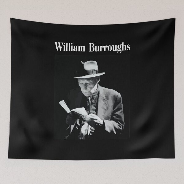 Item preview, Tribute to William Burroughs - III designed and sold by BlackLineWhite.