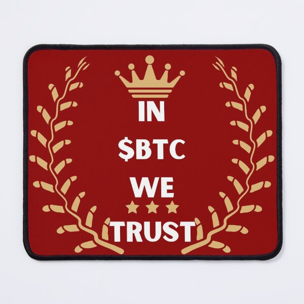 Item preview, In BTC we trust designed and sold by Cheerocki.