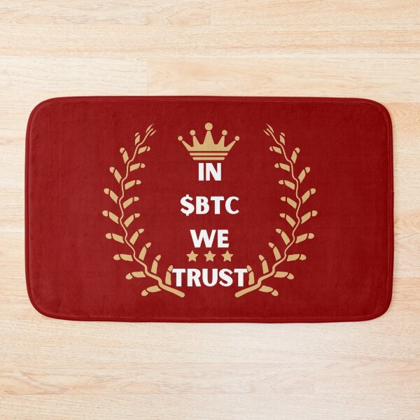 Item preview, In BTC we trust designed and sold by Cheerocki.