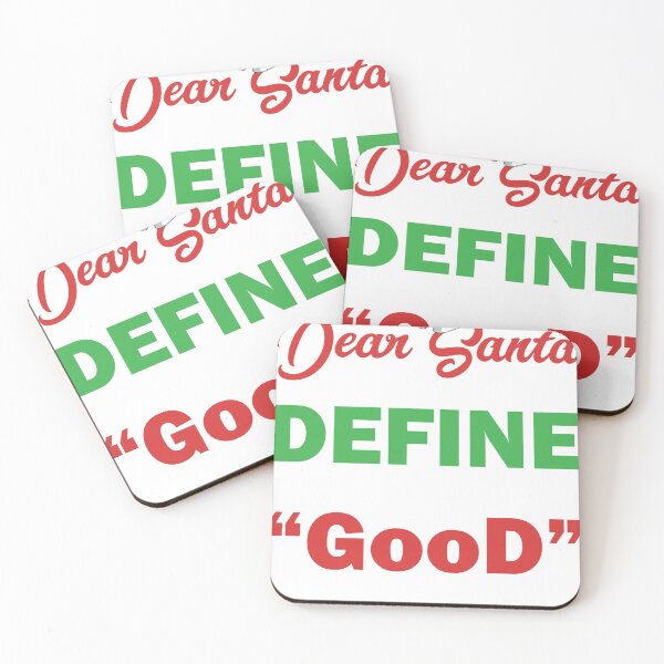 Item preview, Dear Santa Define Good Funny Christmas T-shirt designed and sold by TobyLewis1592.