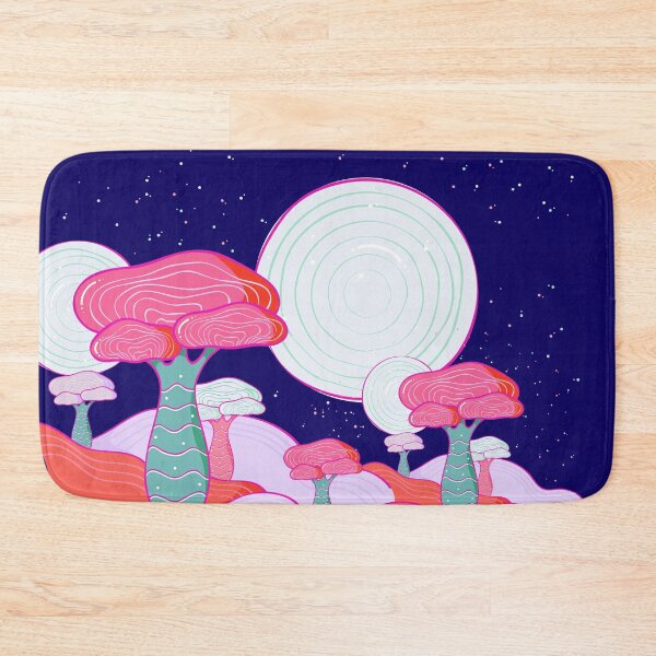 Item preview, Kawaii anime space trees | Red designed and sold by Lena Morf.