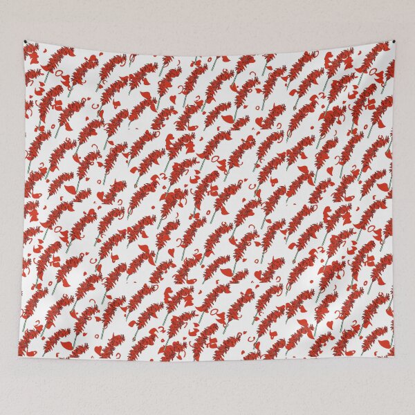 Item preview, Leaves nature pattern Wild flowers designed and sold by CoolArtByMboya.