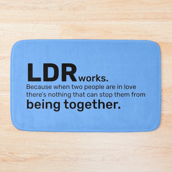 Aperçu de l'œuvre LDR Love, rien ne peut nous empêcher d'être ensemble créée et vendue par Koala Designs.