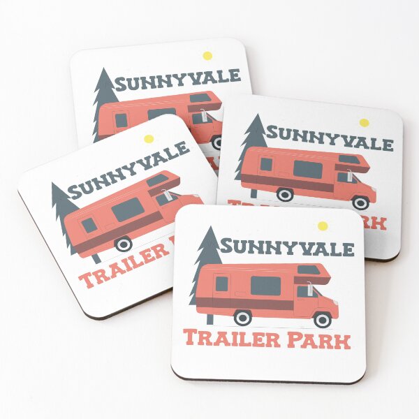 Item preview, Diseño divertido Trailer Park Sunnyvale Lovers design designed and sold by adlook.