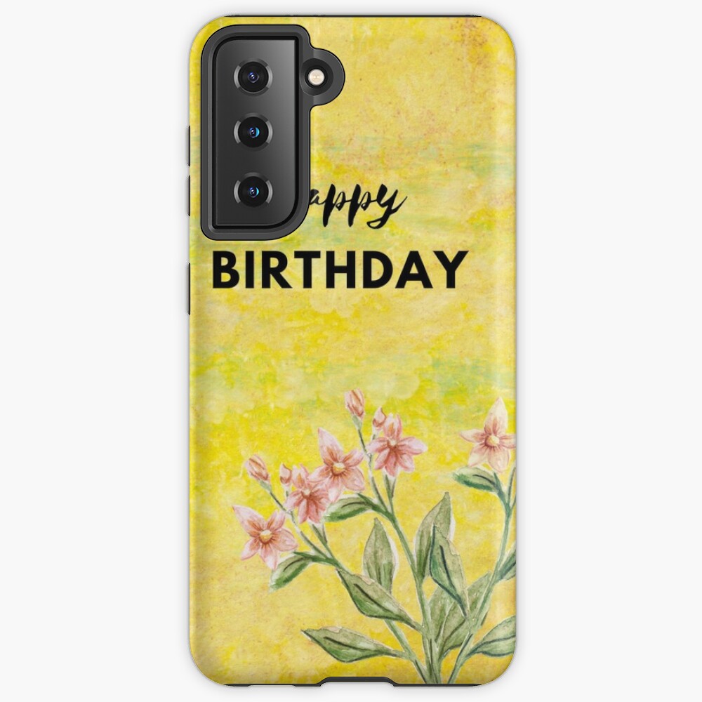 Happy Birthday - Flowers Sticker for Sale by Indhu Anavankota