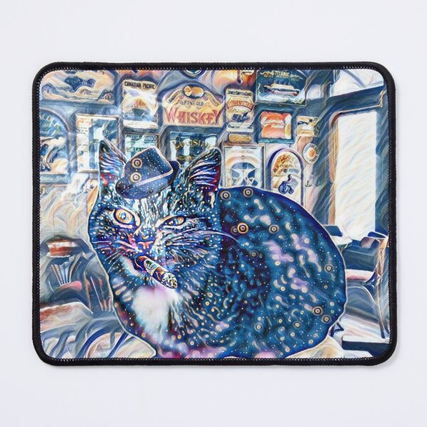 Item preview, Smoking cat designed and sold by Jambonfromage.