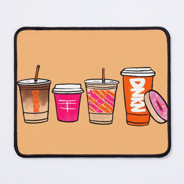 Item preview, Dunkin Design w Donut designed and sold by gillrosedraws.