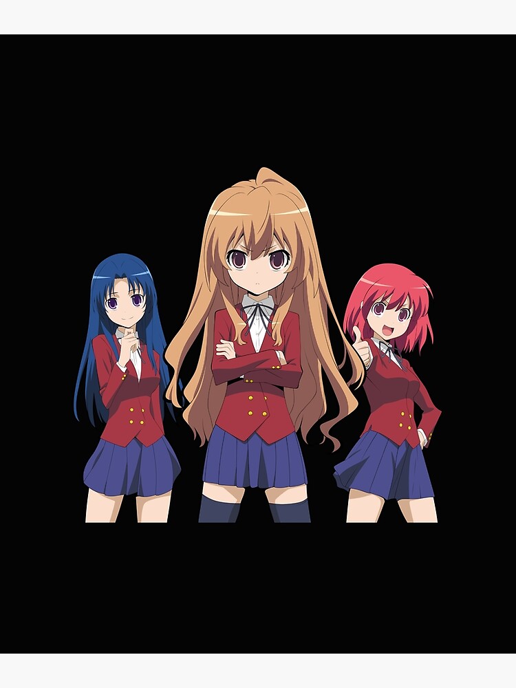 Toradora Aisaka Taiga Full Body Poster By Grooover Redbubble