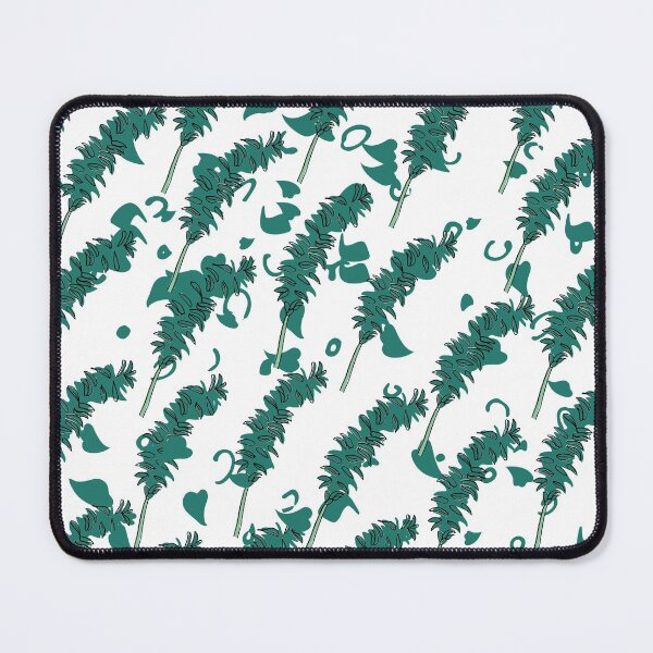 Item preview, Leaves nature pattern Wild flowers designed and sold by CoolArtByMboya.